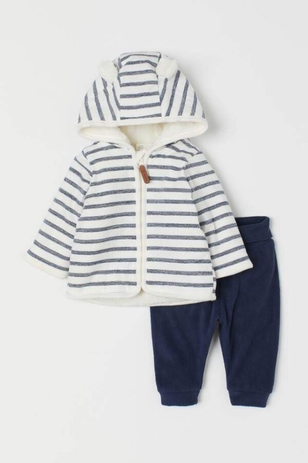 H&M Striped 2 Piece Set