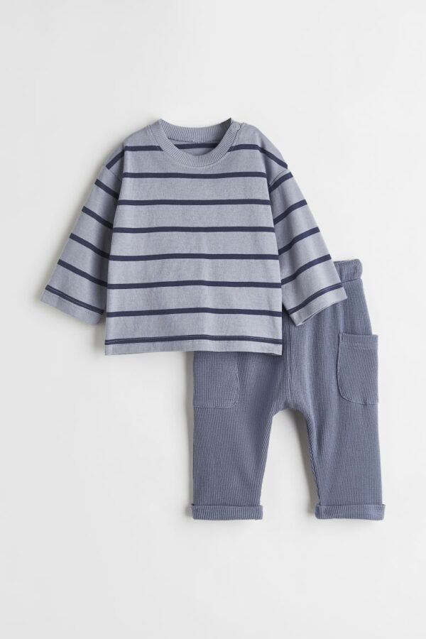 H&M 2-piece cotton jersey set
