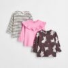 H&M 3-pack cotton jersey tops