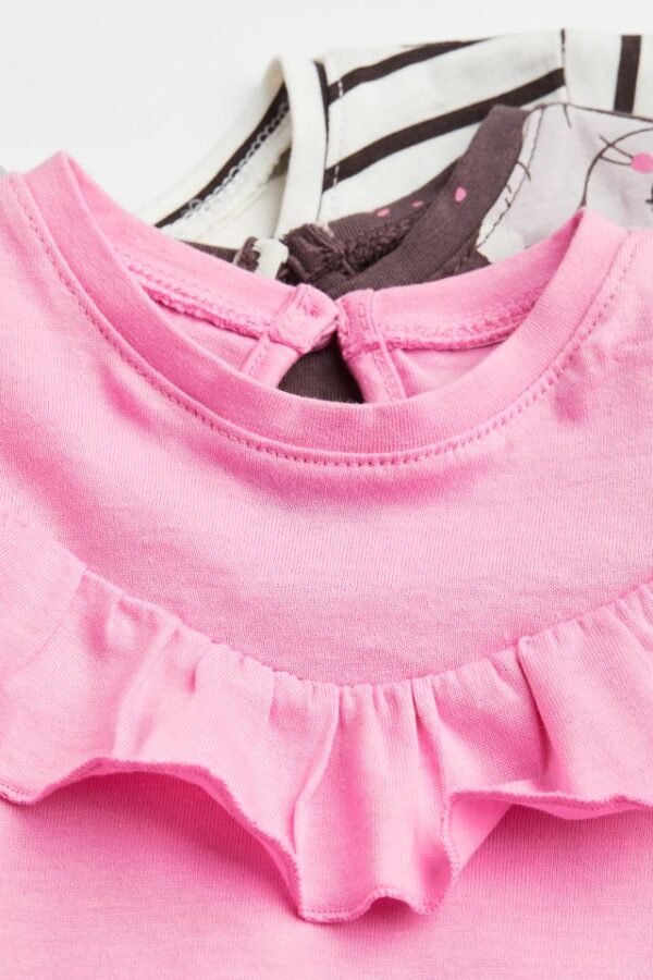 H&M 3-pack cotton jersey tops