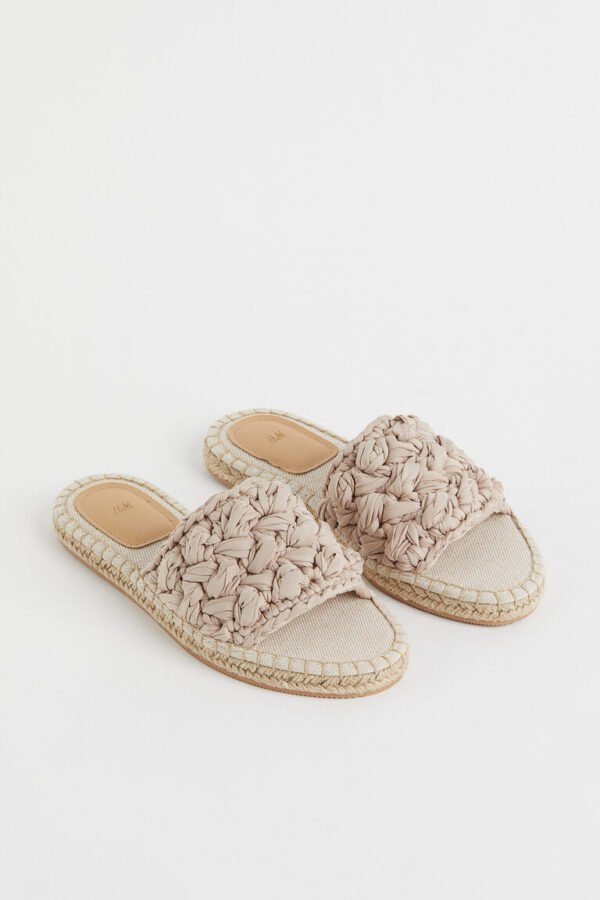 H&M Women Slides Beige