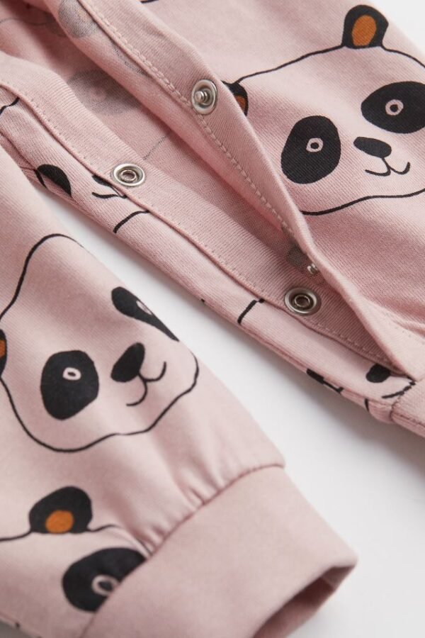 H&M Patterned Panda Romper