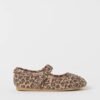 H&M Ballet Pumps Brown/Leopard Print