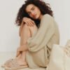 H&M Women Slides Beige