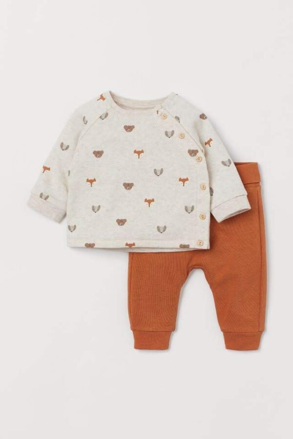 H&M Fox Light Sweatshirt With Trousers