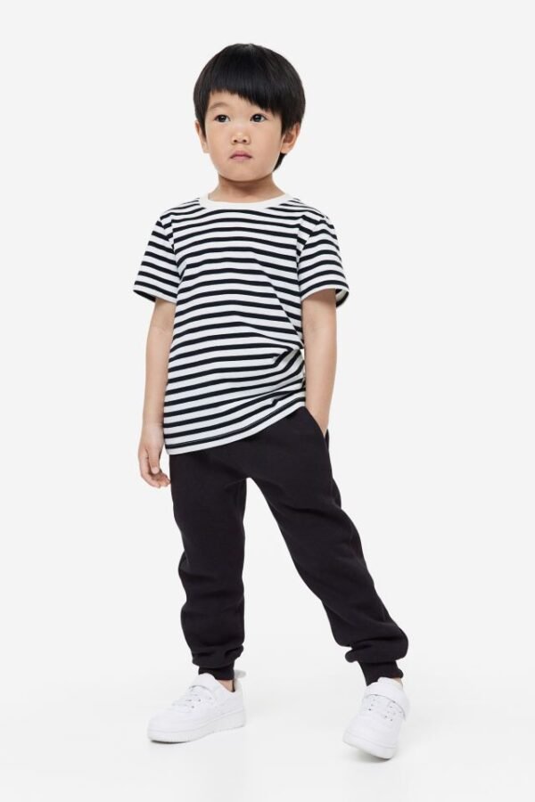 H&M Black Extra Soft Fleece Lined Joggers