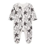 Mothercare Monochrome Star Organic Cotton All In One