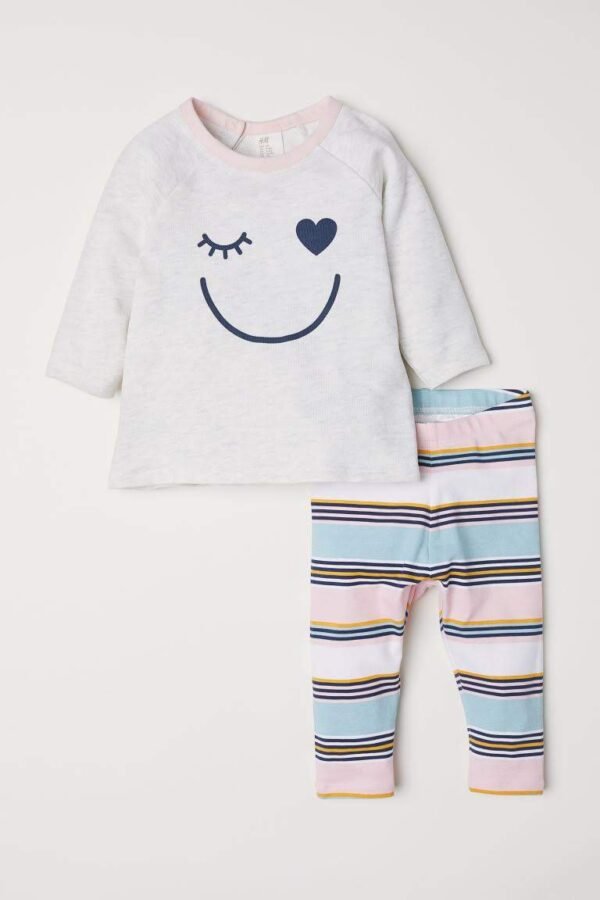H&M Wink Face- 2 Piece Set