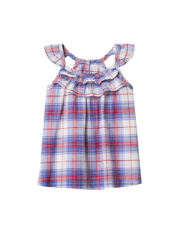Gap Checkered Girl Top