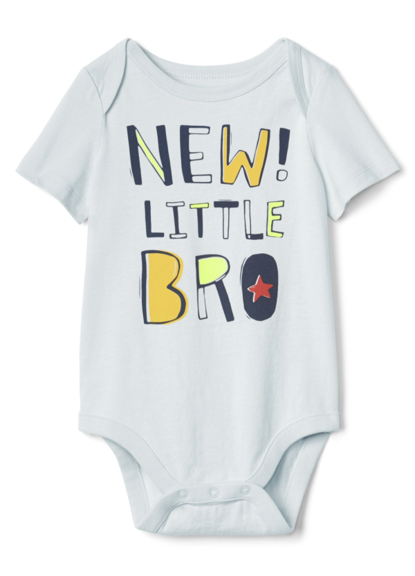Gap New Little Bro Bodysuit