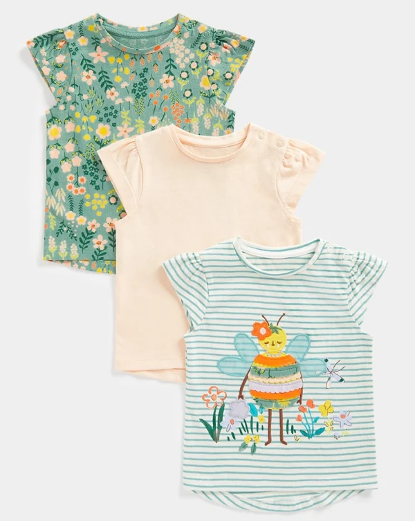 Mothercare Nature T-Shirts- Pack of 3