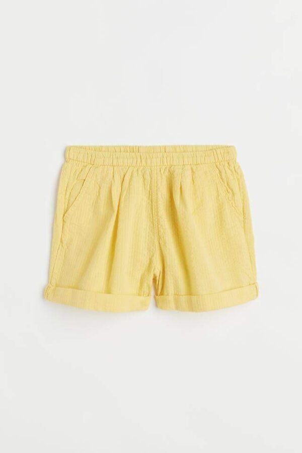 H&M Girls Yellow Shorts