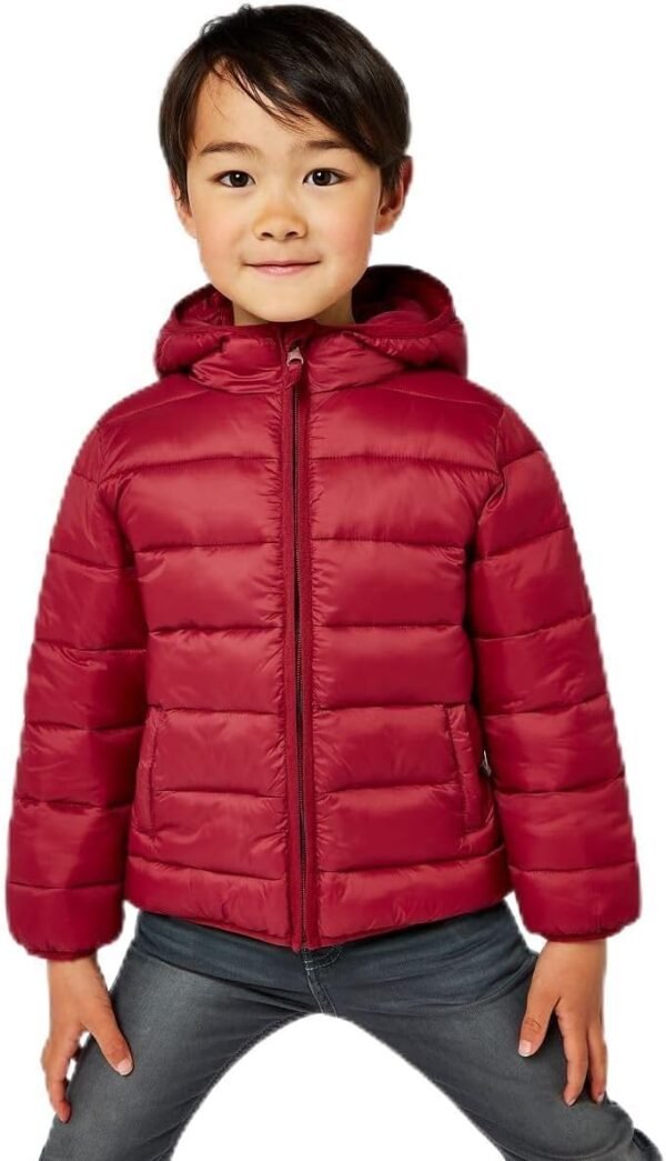 Mothercare Boys Burgundy Pack-Away Quilted Jacket