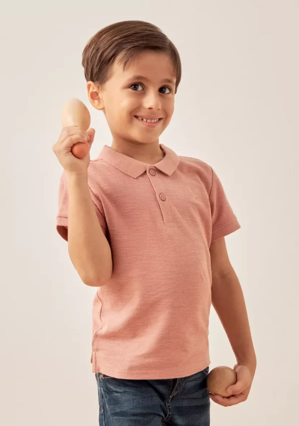 Babyshop Juniors Solid Polo T-Shirt