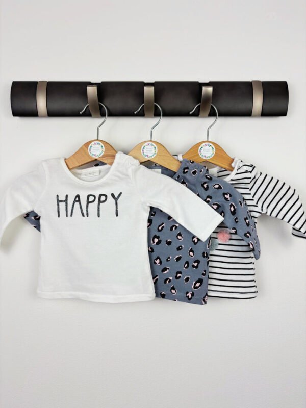 Next UK Happy T-Shirts-Pack of 3