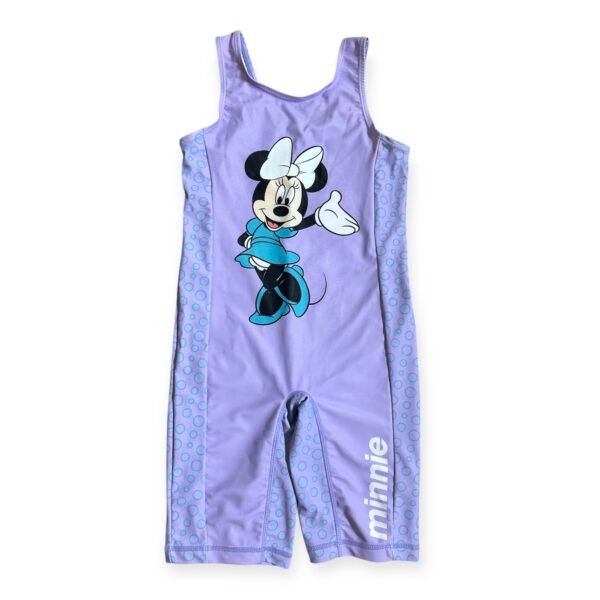 Disney Minnie Girls Swmsuit (Colour Changing Bow in Water)